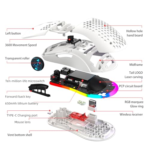ZIYOU LANG T66 ゲーミングマウス の商品画像 6