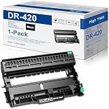 DR420 Drum Unit Replacement for Brother DR 420 DR-420 Work with HL-2270DW HL-2280DW MFC-7360N DCP-7065DN Intellifax-2840 Intellifax-2940 Printer (1 Pack, Not Toner)