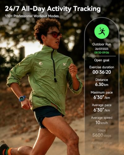 Quican Smart Watches for Women & Men, Compatible with iPhone & Android - image 5