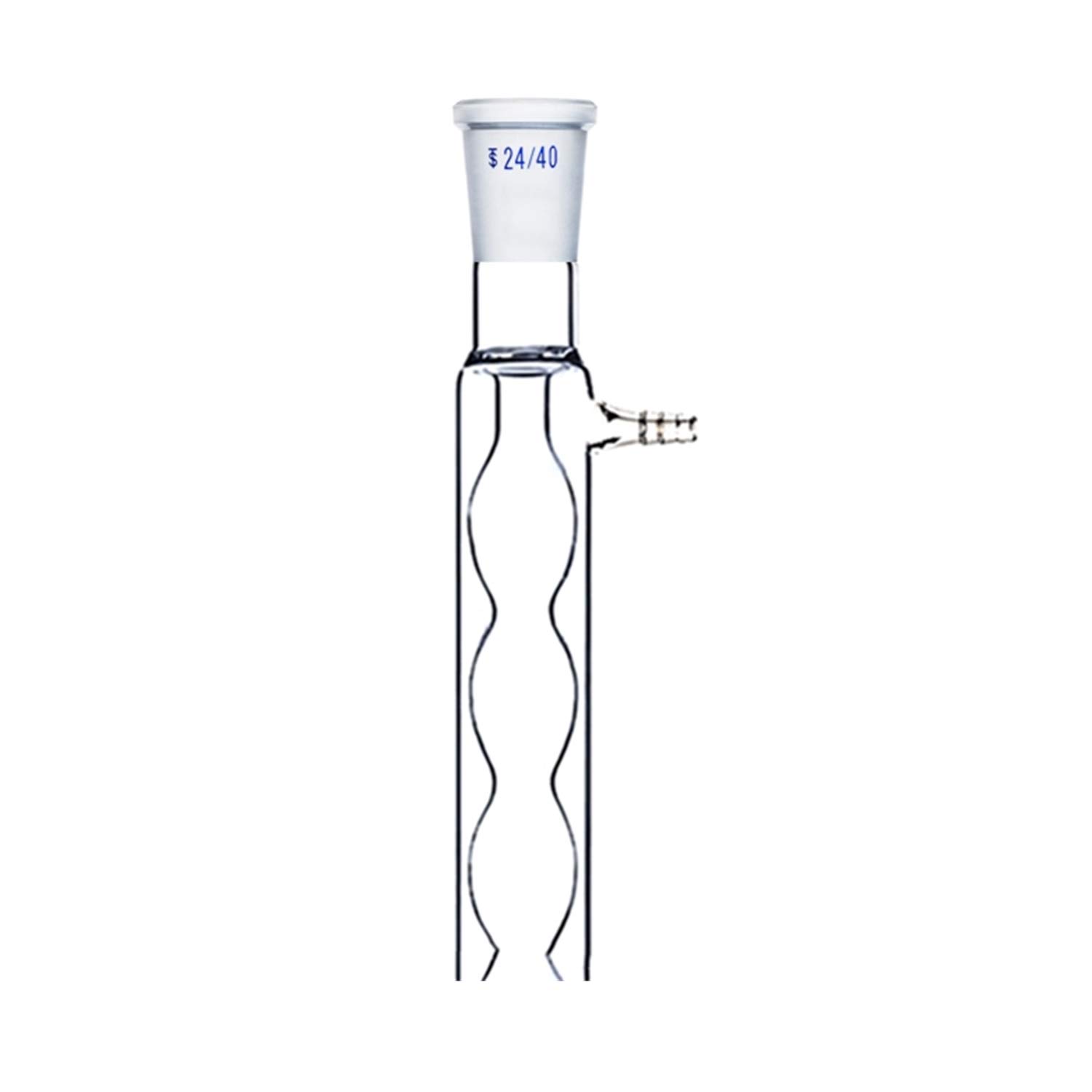 600 mm, 24/40, vidrio Allihn condensador, forma de la bola columna, cristalería de laboratorio