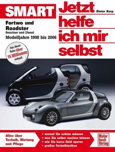 Smart Fortwo und Roadster. Jetzt helfe ich mir selbst: Benziner und Diesel. Modelljahre 1998 bis 2006