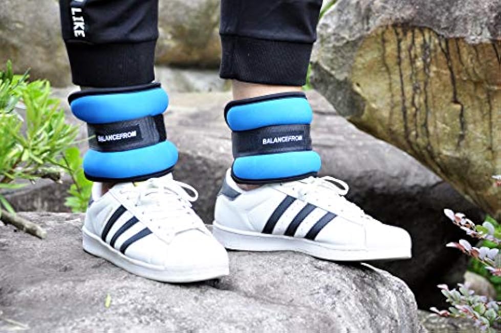 Fully Adjustable Ankle Wrist Arm Leg Weights, 1-20LBS, Multiple Options