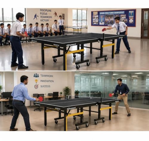 Image of Table Tennis Table (Black)