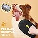 2 Pcs Static Pet Hair Removal Gloves,electrostatic Pet Hair Remover, Reusable Double Sided Cat Dog Grooming Gloves Tool for Couch,Furniture, Carpet, Car Seat