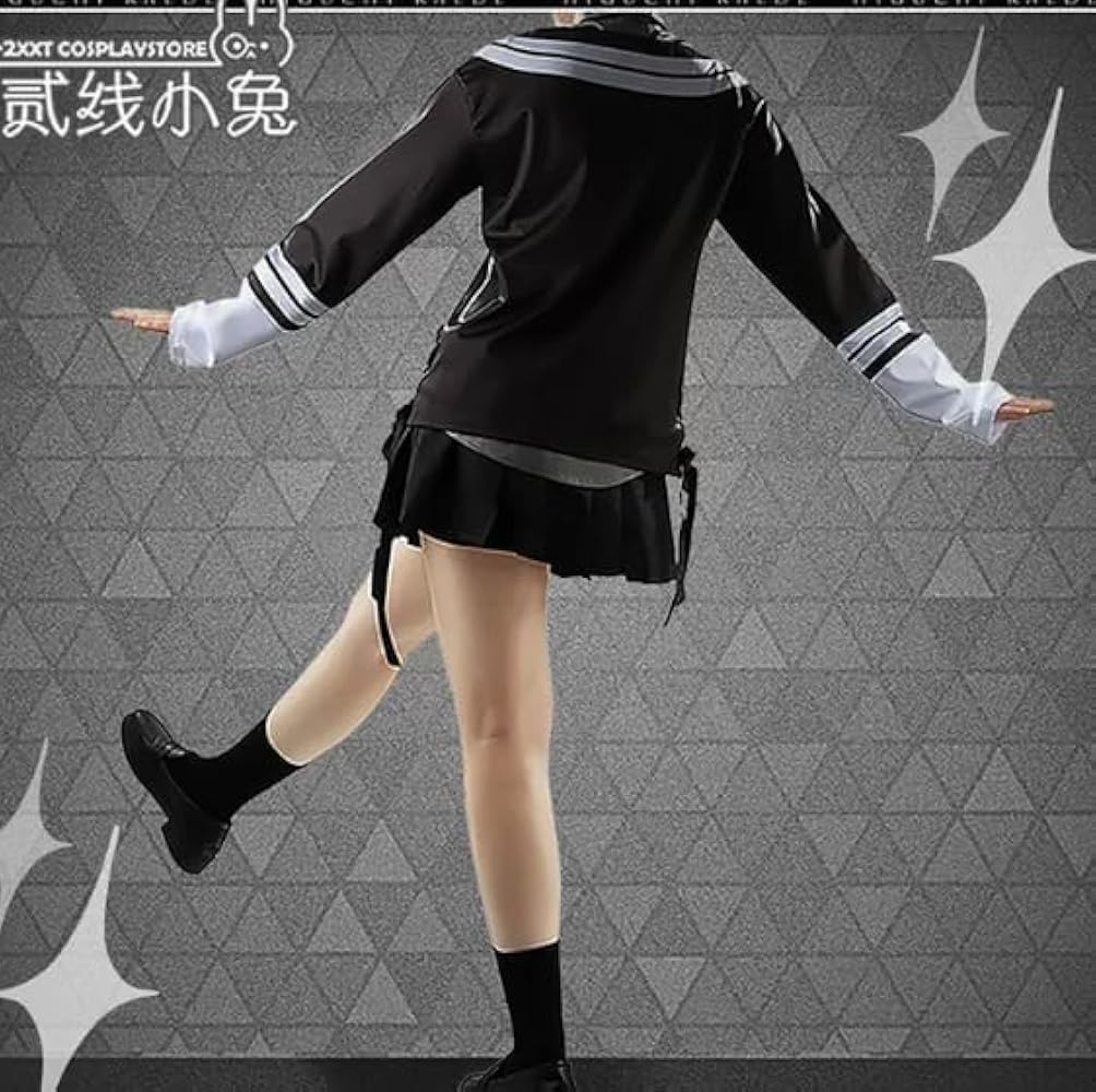 Amazon.co.jp: [Wo Wo 商贸] 周央サンゴ コスプレ衣装+ウィッグ