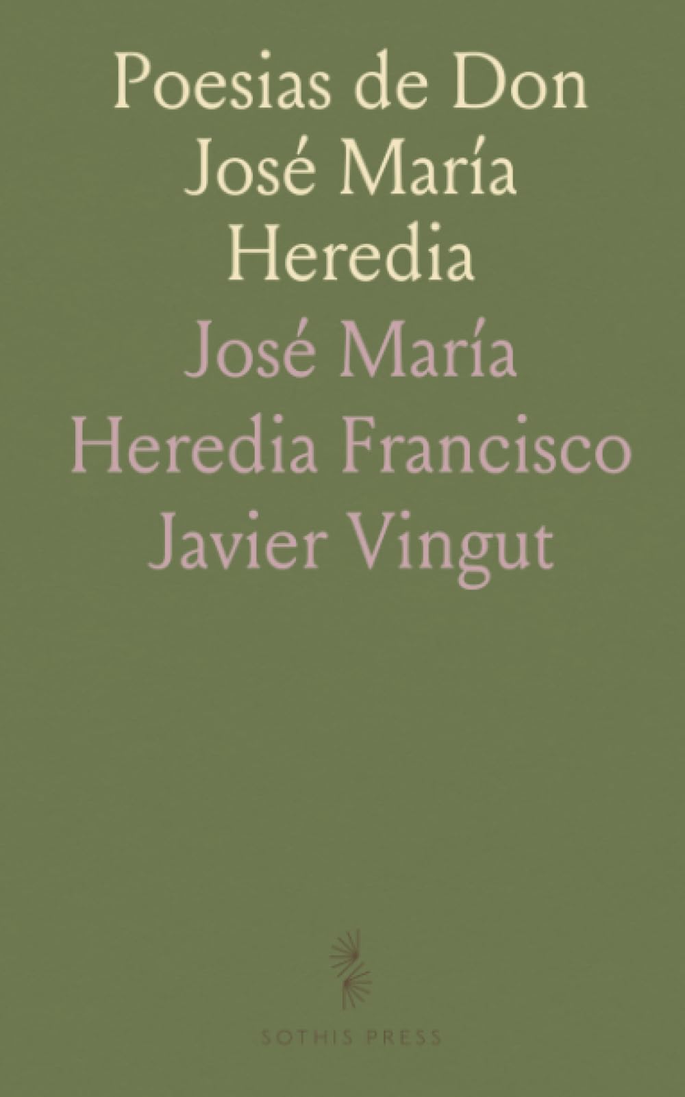 Poesias de Don José María Heredia