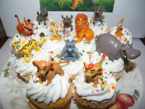 12-Pack Lion King Figurines, Lion King Action Figures, Lion King Toys, Animal Character Toys Mini Figure Toy Set #TOP3