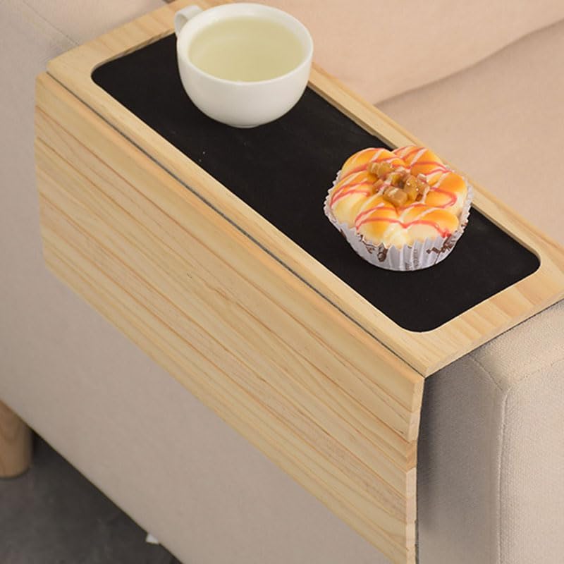 Plateau de canapé pliable en bambou pour éviter de renverser vos boissons