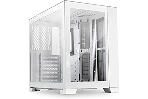Lian Li O11 Dynamic Mini ATX Mini-Tower, Snow White