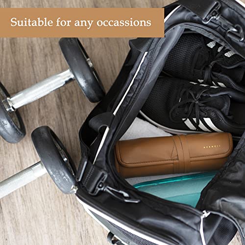 Travel Jewelry Organizer Makeup Organizer For Women With Makeup Bag, Earring Organizer, Necklace Holder, Ring Holder Portable, Compact, Foldable, Space Saver, Stylish, Classy Design Travel Accessories #TOP6