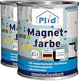 Pizarra magnética de color – ¿Buscas pintura de pizarra magnética? Entonces tenemos la solución para ti. Utiliza nuestra pintura magnética y nuestros colores de pizarra especialmente adaptados. Por lo tanto, obtendrás tu pintura de pizarra magnética
