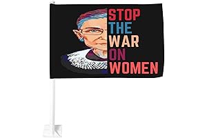Stop the War on Women Car Flag: Stand for Reproductive Rights