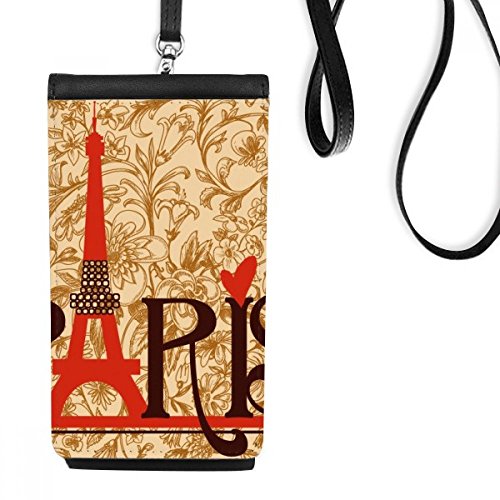 Smartphone bourse Tour Eiffel Paris en cuir pour vos sorties urbaines