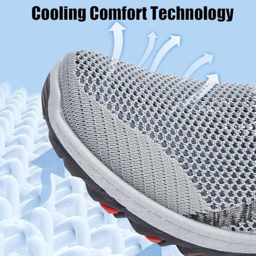Jarv Cooling Comfort Sneaker, Casual Fashion Sneakers, Anti-Slip Slip-On Walking Shoes with Breathable Mesh for Men3