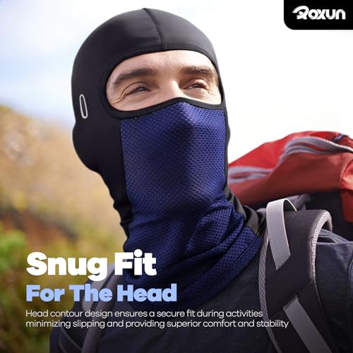 image for ROXUN Balaclava Cycling Face Mask, Summer Cooling Ice Silk Mesh Moto S
