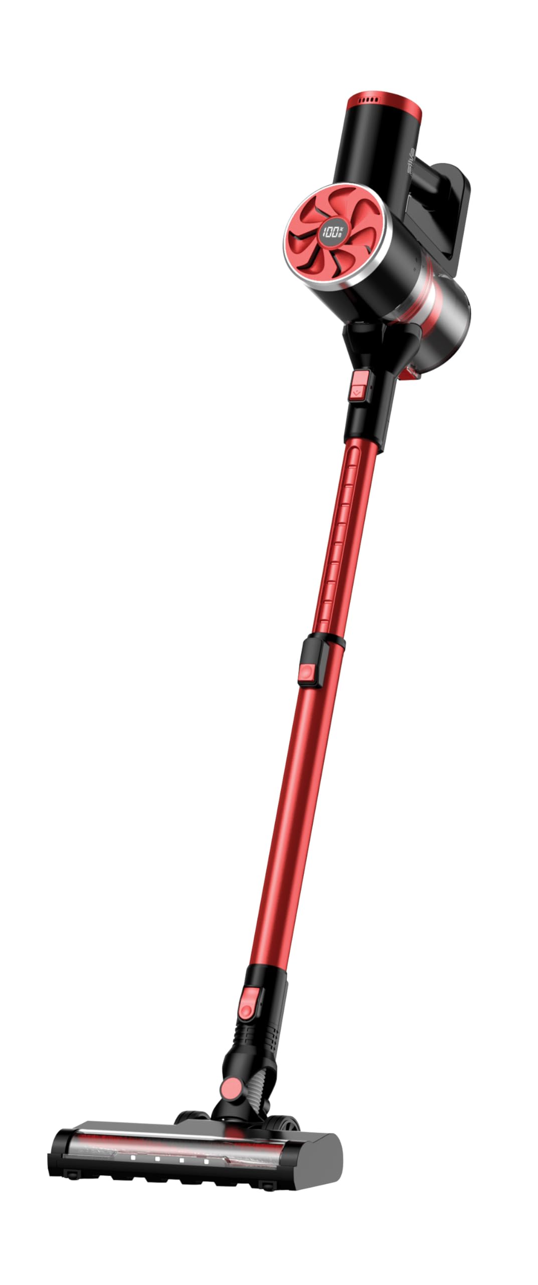 SILVA Schneider HBS 1800 – Stielsauger (rot/schwarz)