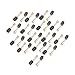 Aexit 15 Pairs Mounts & Accessories 8x5x5mm Carbon Brushes Power Tool for Electric Hammer Accessories Drill Motor