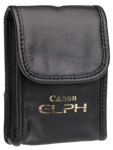 Canon Soft Leather Case for Canon Digital ELPH Cameras (Black)