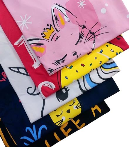 Image of Lush Plush Baby Girls Half Sleeves Cotton T-Shirts Set