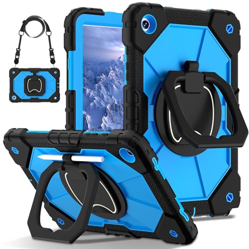Coque antichoc Samsung Galaxy Tab A9 Plus : finies les chutes avec la sangle rotative