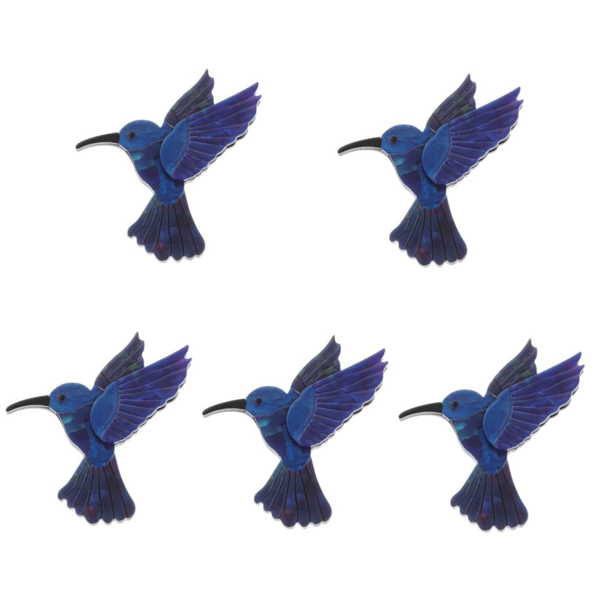 FRCOLOR Tierbrosche Anstecknadel Kolibri Schmuck Broschennadeln Für Frauen Kolibri Kolibri Form Brosche Kolibri Brosche Schmuck Broschennadel Cartoon Emaille Süßes Acryl