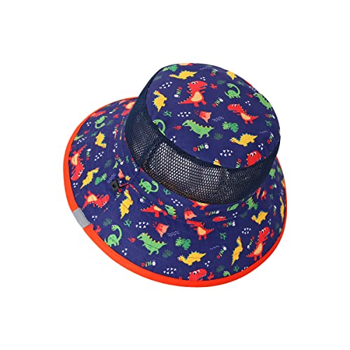Kids Toddler Baby Boy Sun Hat Summer Bucket Hats with UPF 50+ UV Sun Protective4