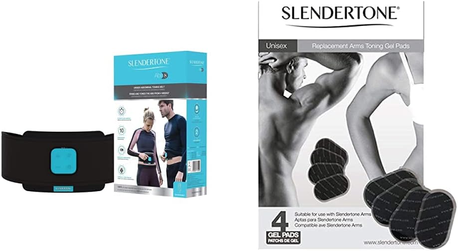 Slendertone Abs8 Muscle Stimulation Belt with Value Pack Pads
