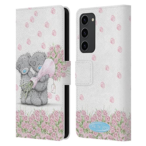 Carcasa Samsung Galaxy S23+ 5G Me To You de cuero sintético con tarjetero interior