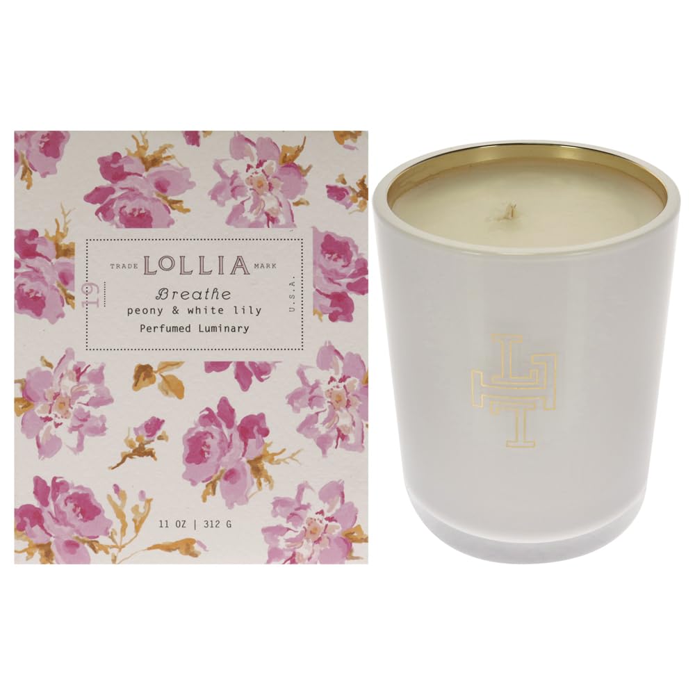 Lollia Breathe Perfumowana świeca świetlna dla obu płci świeca 325 ml