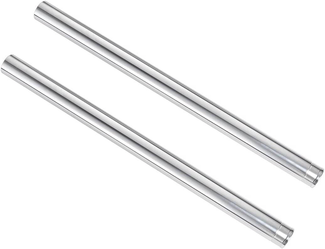 Bike Engineering 41mm Chrome Plate Fork Tubes for Suzuki 51110-31FA0-000 GSF650 2005 2006 Extended Inner Shock Pipes