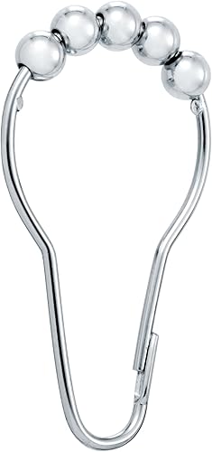 Moen SR2100CH - Anillos para cortina de ducha, 12 unidades, cromados