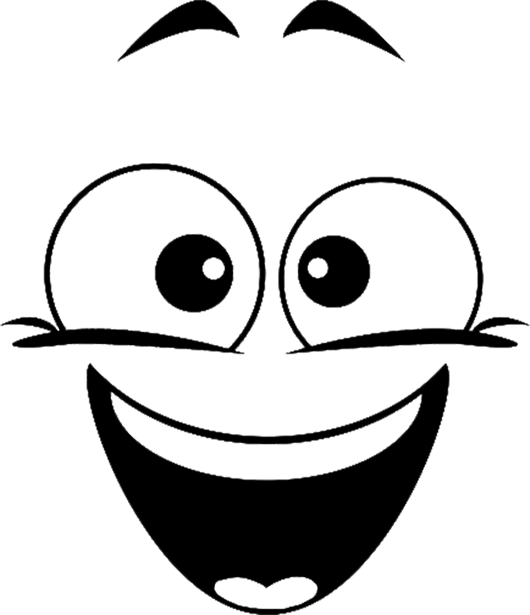 Toilet Smiley Funny Laughing Happy Face Emoji Decal Sticker for