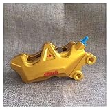 Esta pinza de freno de disco está hecha de material de aleación de aluminio con alta resistencia, sin deformación, prevención de óxido y durabilidad.
