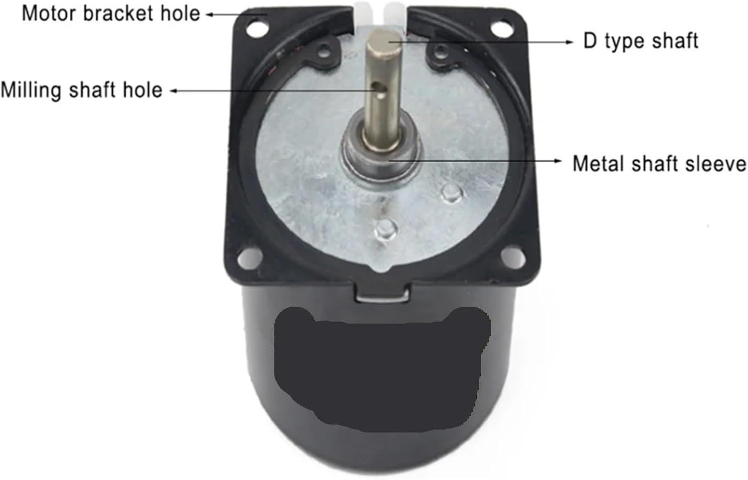 Compatible for 68KTYZ 28W AC 220V Permanent Magnet Synchronous Gear Motor, Low Speed Large Torque Forward Reverse(1rpm 220v)