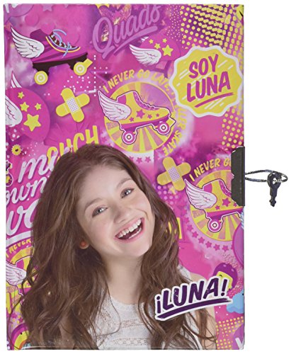 Journal intime Soy Luna Disney avec cadenas 16,5x22x2,5cm dans coffret cadeau Cover