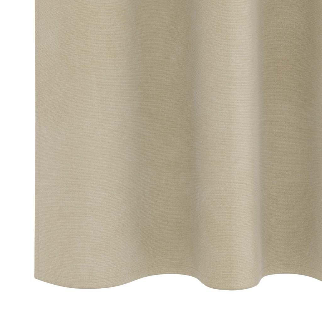 Cortinas opacas de terciopelo crema, 2 unidades, 140 x 245 cm, con ojales y trabillas, cortinas opacas para salón, dormitorio, habitación infantil, térmica, protección contra el frío, fácil de
