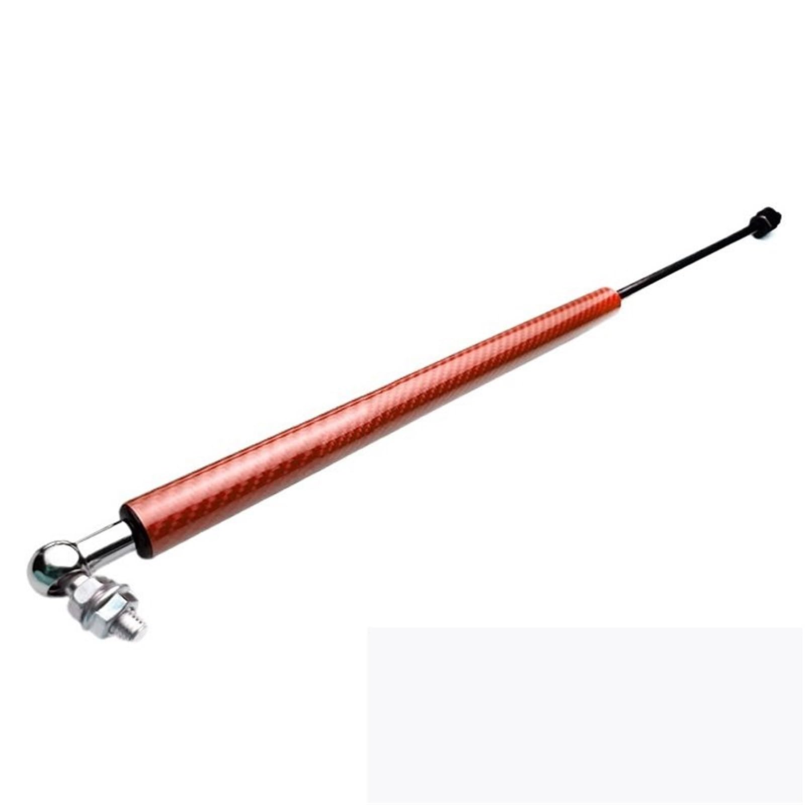 sprężyna gazowa do maski Pokrowiec na amortyzator gazowy, podnośnik amortyzatora, drążek podporowy hydrauliczny, pasuje do Skody Octavia A5 MK2 (1Z) 2004-2013(Carbon Red)