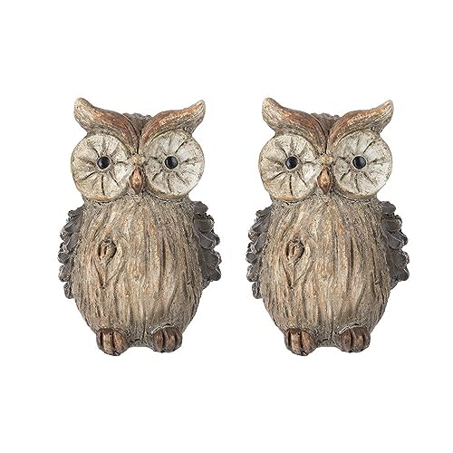 Ideen mit Herz Deko-Figuren Eulen | 9 cm hoch, 6 cm breit, 5,5 cm tief...