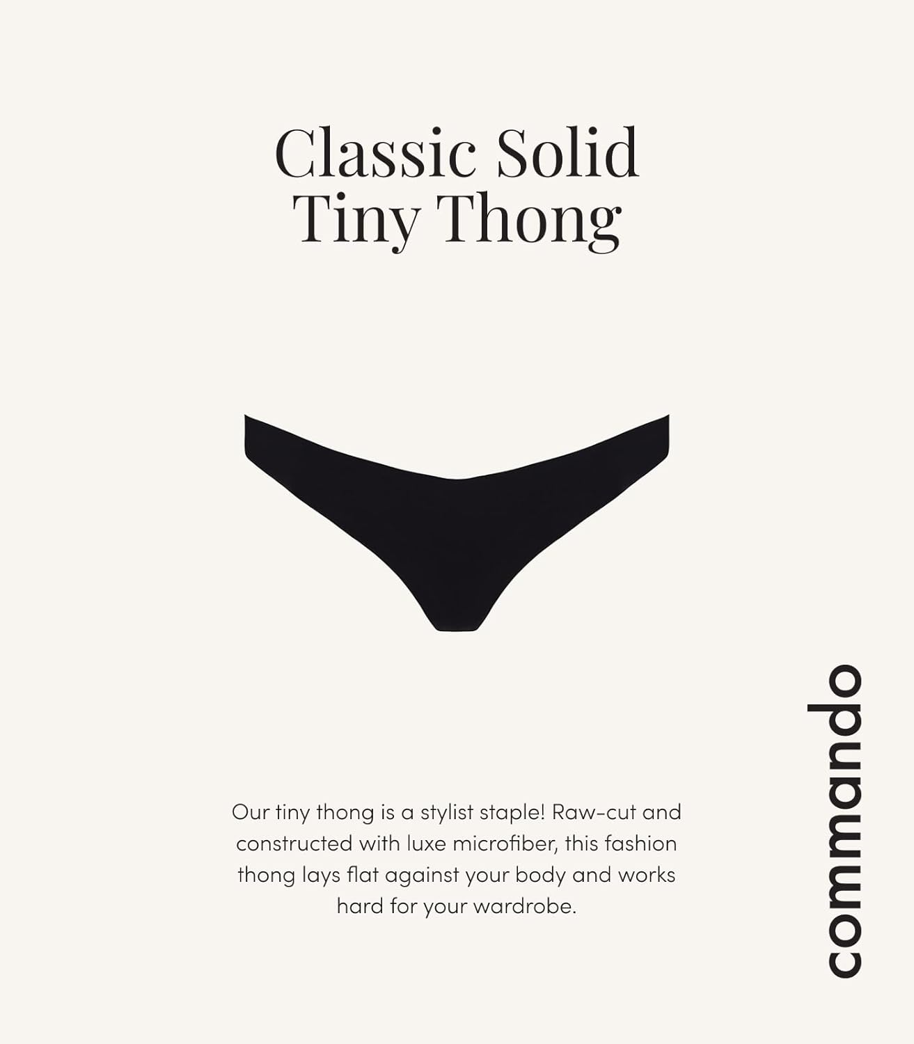 commando Women's Classic Tiny Thong - Image 4