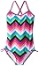 Kanu Surf Big Girls Olivia One-Piece Swimsuit,Pink/Multi,14
