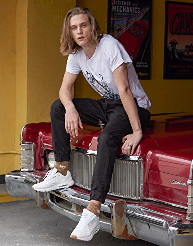 ITALYMORN Khaki Joggers Pants with Pockets for Men - Image 6