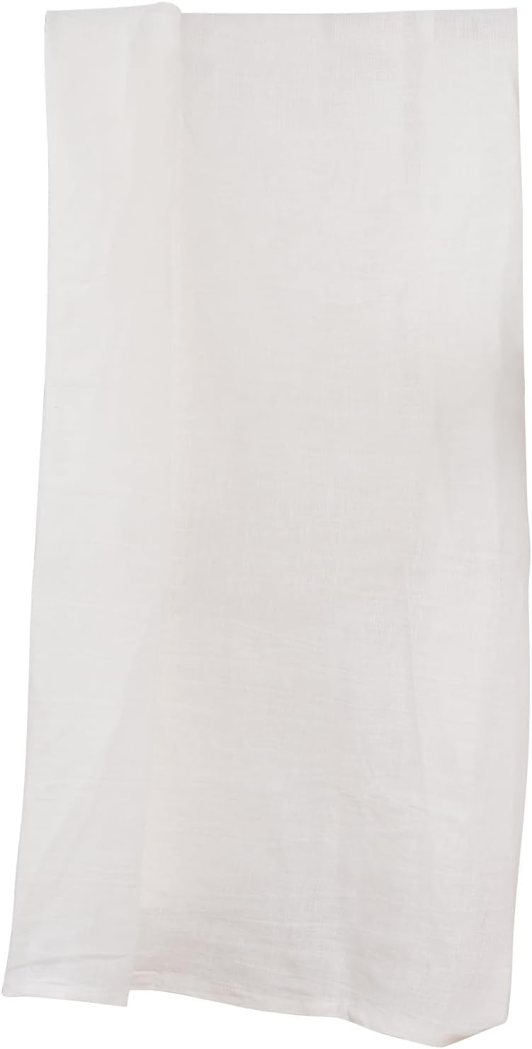 100% Linen Bath Towel 29.5x52 Inch French Flax Linen Quick Dry Towel for Bathroom, Beach, Travel, Sauna, Natural Thin Hair Towel, White