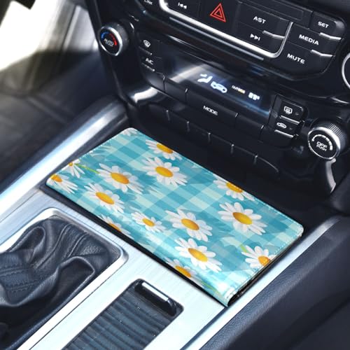 Organizador para auto cuero premium miniatura 5