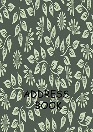 Address book: Art style design [ keep organised Name, Address, Phone, Fax , E-mail ]