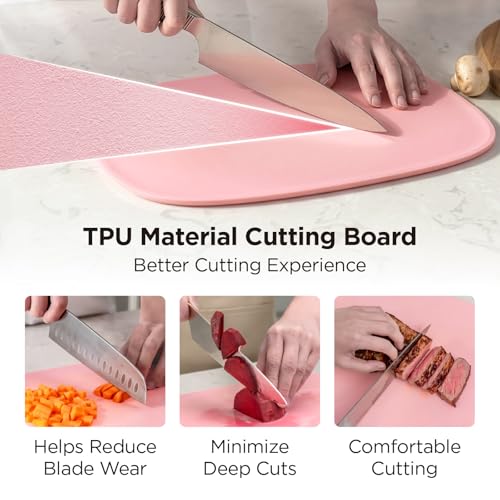 Kitchen Mama DuoEssentials TPU Cutting Board - Image 4