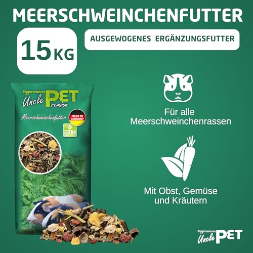 Eggersmann Uncle Pet 15 kg Meerschweinchen Futter