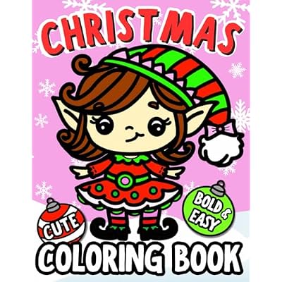 Cute Christmas Coloring Book