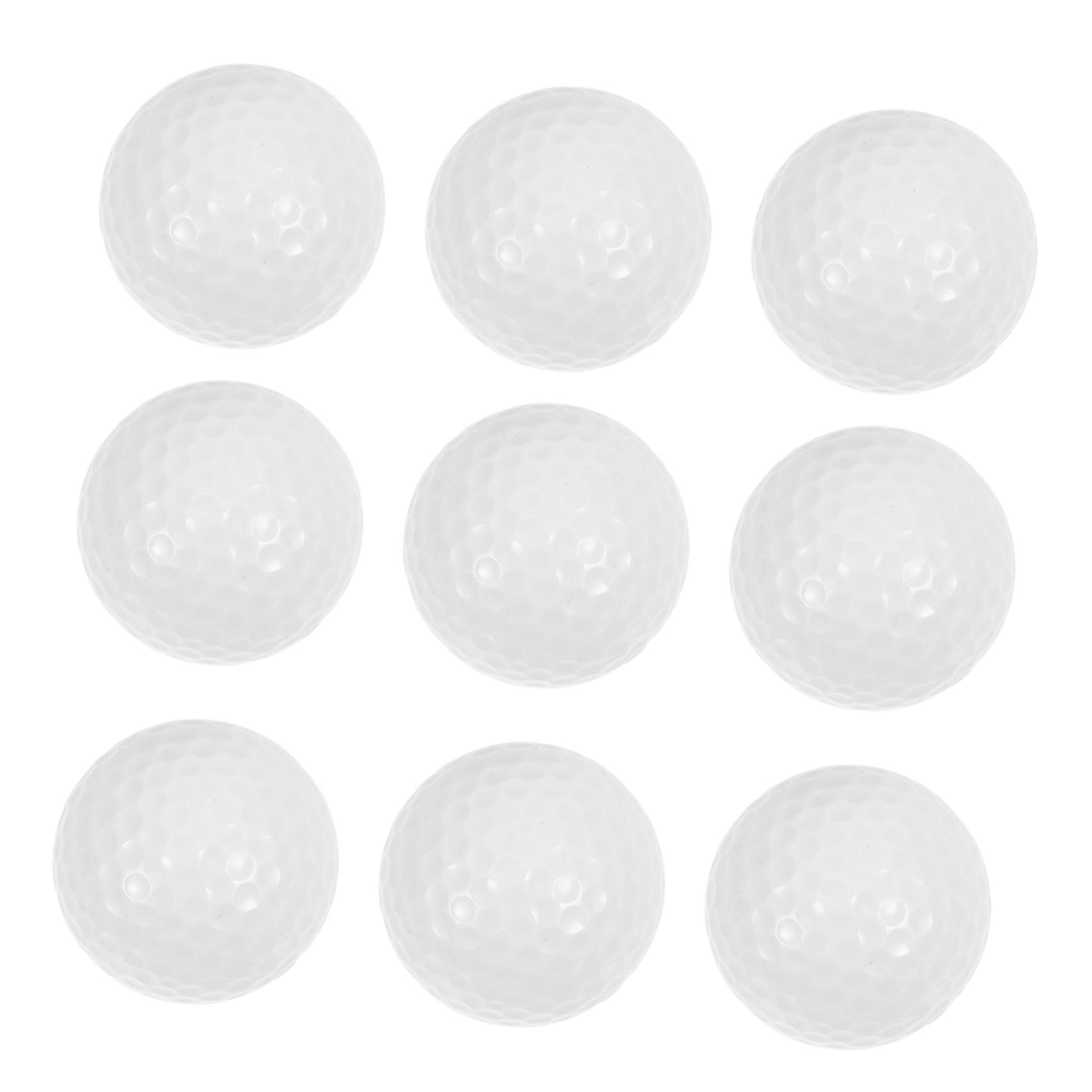 Gogogmee Quality Material Golf Practice Balls 10pcs Light up Balls for Swing Training Accessory for Golf Enthusiasts