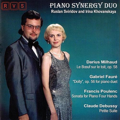 Music of French Composers [Audio CD] Piano Synergy Duo