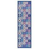 ✅【HOHE QUALITÄT】Die super modernen Küchenläufer besitzen eine sehr hohe Farbqualität und werden wie auf den Bildern geliefert. Die Teppiche mit einer Gesamthöhe von 5mm sind ein Blickfang und geben Ihrem Wohnraum einen besonderes Flair.